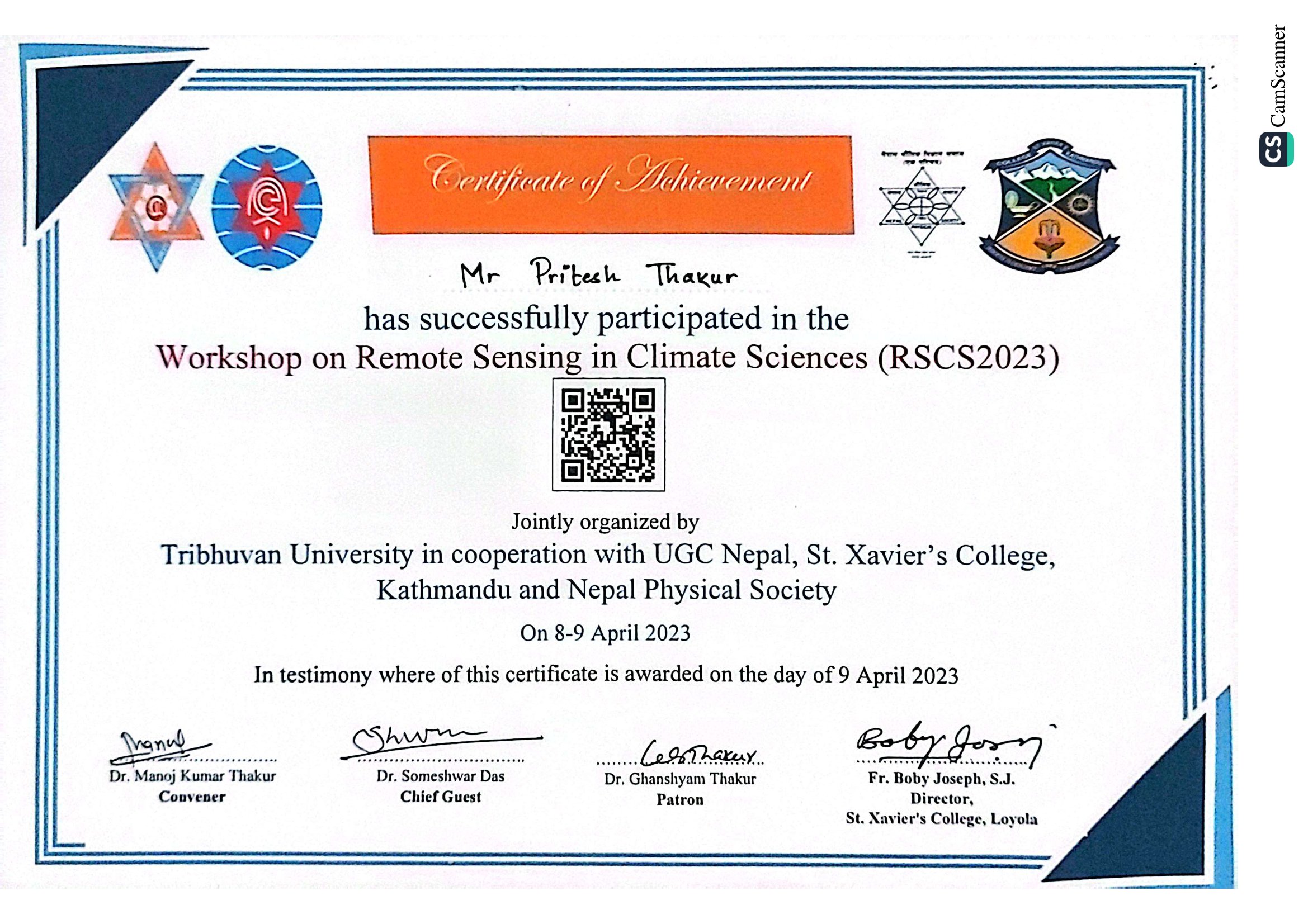 Certificate 3